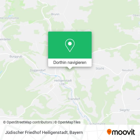 Jüdischer Friedhof Heiligenstadt Karte