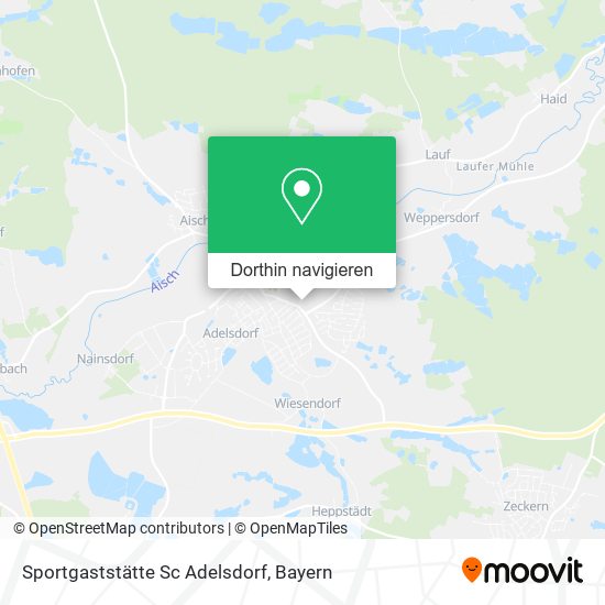 Sportgaststätte Sc Adelsdorf Karte