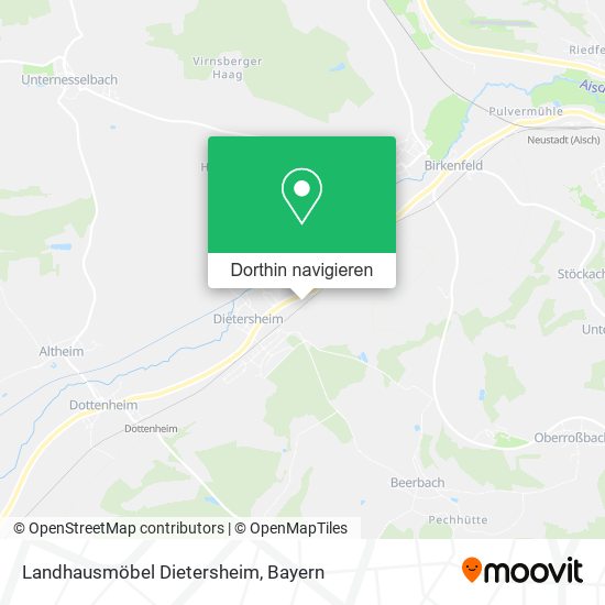 Landhausmöbel Dietersheim Karte