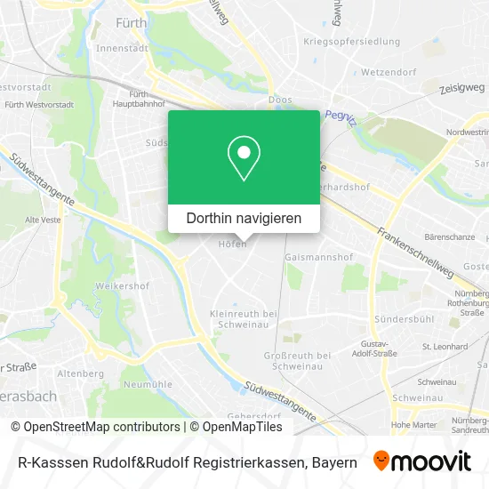 R-Kasssen Rudolf&Rudolf Registrierkassen Karte