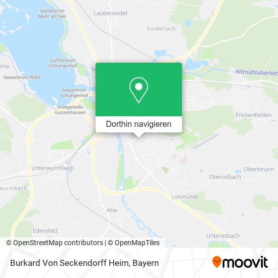 Burkard Von Seckendorff Heim Karte