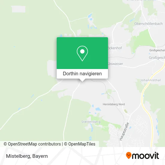 Mistelberg Karte