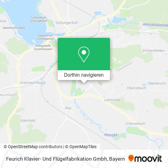 Feurich Klavier- Und Flügelfabrikation Gmbh Karte