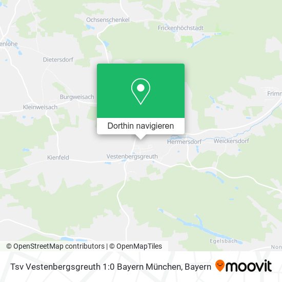 Tsv Vestenbergsgreuth 1:0 Bayern München Karte