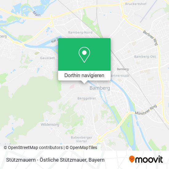Stützmauern - Östliche Stützmauer Karte