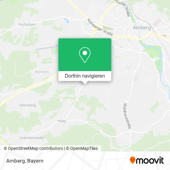 Amberg Karte