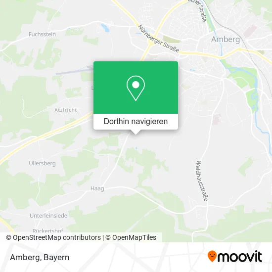 Amberg Karte