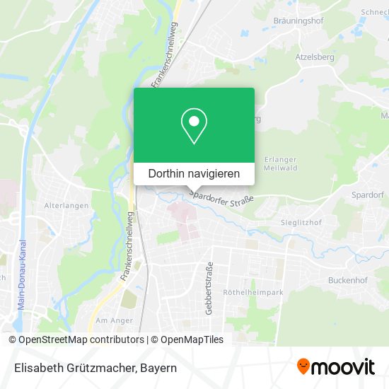Elisabeth Grützmacher Karte