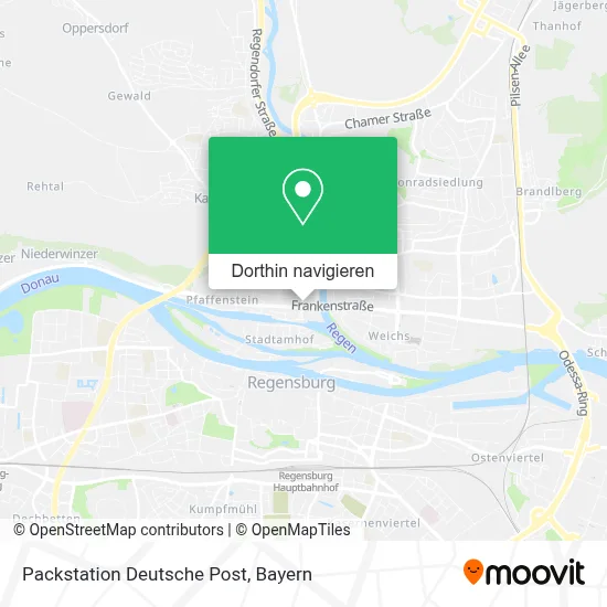 Packstation Deutsche Post Karte