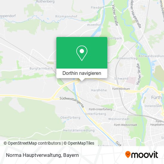 Norma Hauptverwaltung Karte