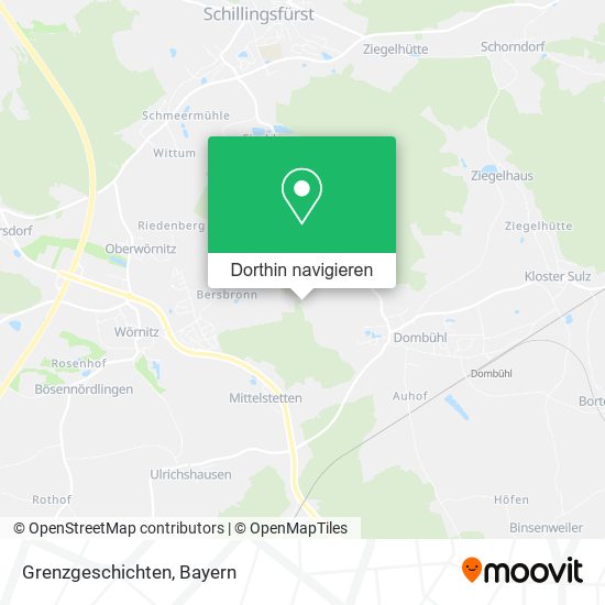 Grenzgeschichten Karte