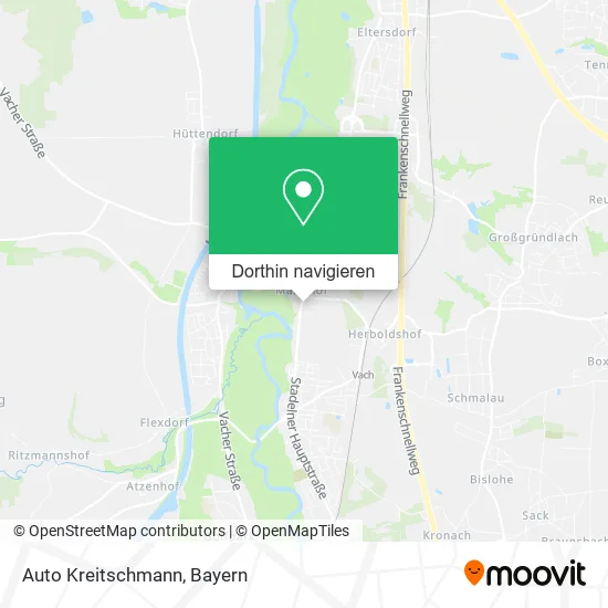 Auto Kreitschmann Karte