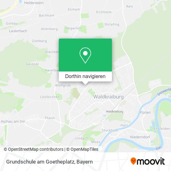 Grundschule am Goetheplatz Karte
