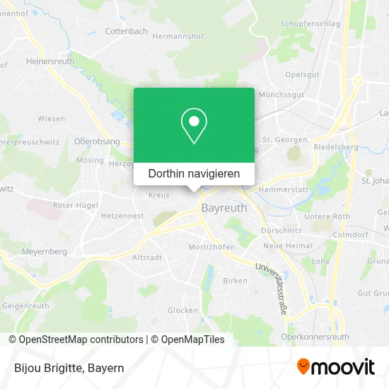 Bijou Brigitte Karte