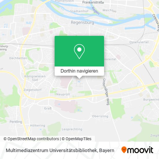 Multimediazentrum Universitätsbibliothek Karte