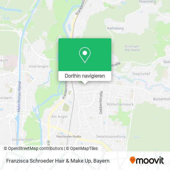 Franzisca Schroeder Hair & Make Up Karte