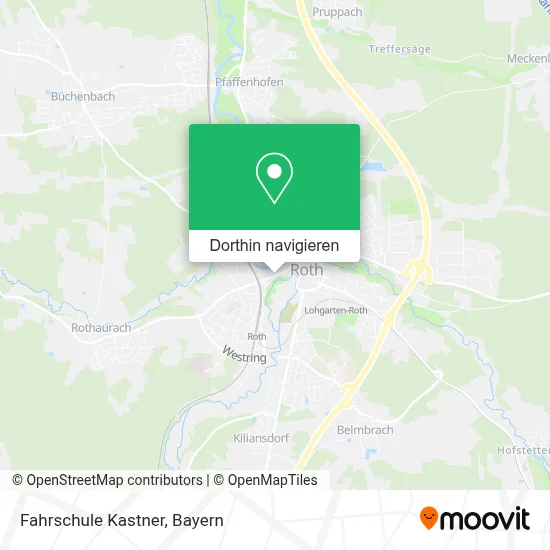 Fahrschule Kastner Karte
