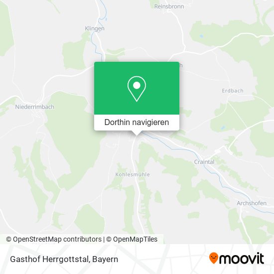 Gasthof Herrgottstal Karte