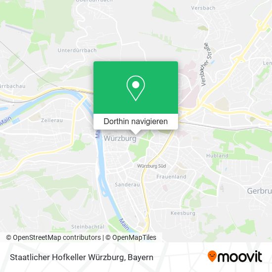 Staatlicher Hofkeller Würzburg Karte