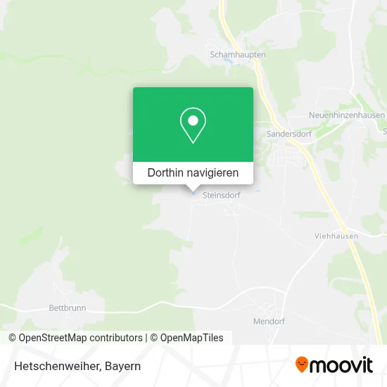 Hetschenweiher Karte
