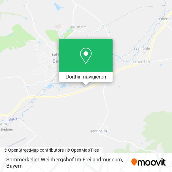 Sommerkeller Weinbergshof Im Freilandmuseum Karte