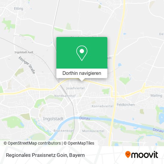 Regionales Praxisnetz Goin Karte