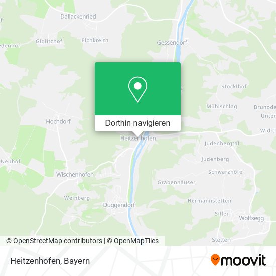 Heitzenhofen Karte