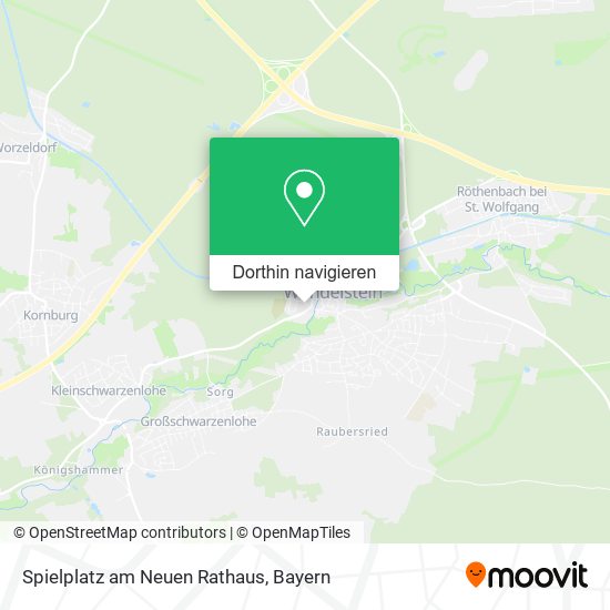 Spielplatz am Neuen Rathaus Karte