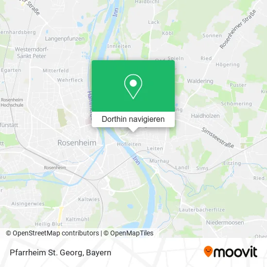 Pfarrheim St. Georg Karte