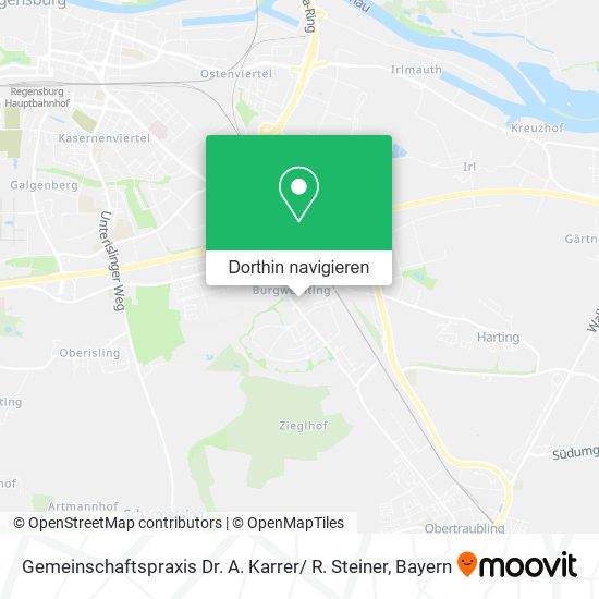Gemeinschaftspraxis Dr. A. Karrer/ R. Steiner Karte