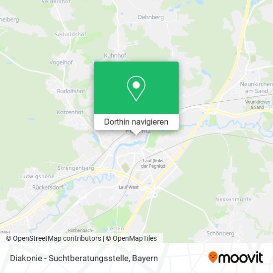 Diakonie - Suchtberatungsstelle Karte