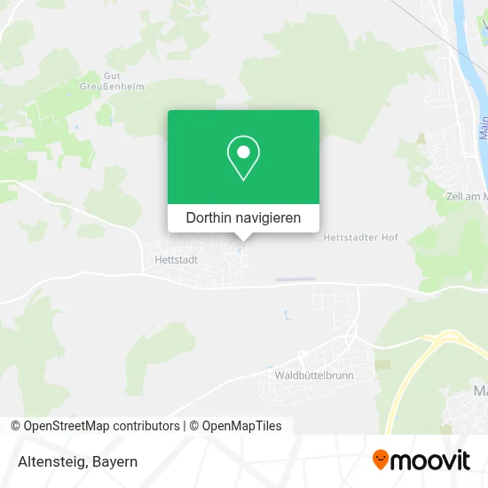 Altensteig Karte