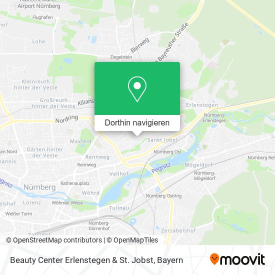 Beauty Center Erlenstegen & St. Jobst Karte