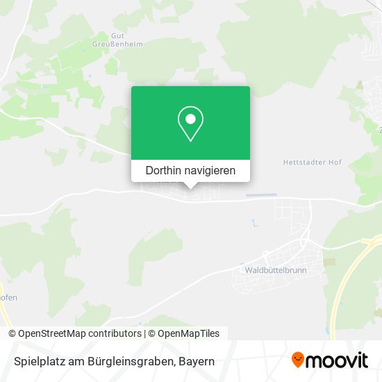 Spielplatz am Bürgleinsgraben Karte