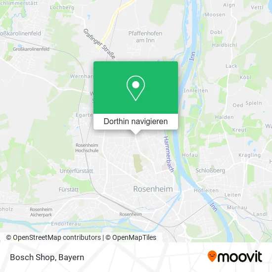 Bosch Shop Karte