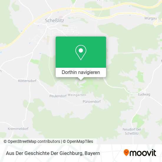 Aus Der Geschichte Der Giechburg Karte