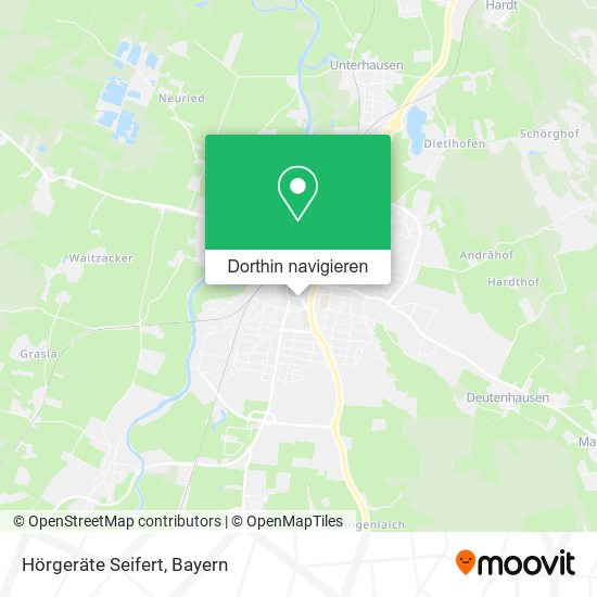 Hörgeräte Seifert Karte