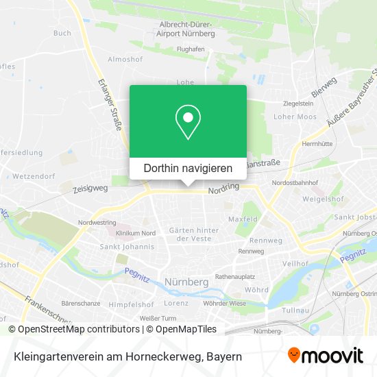 Kleingartenverein am Horneckerweg Karte