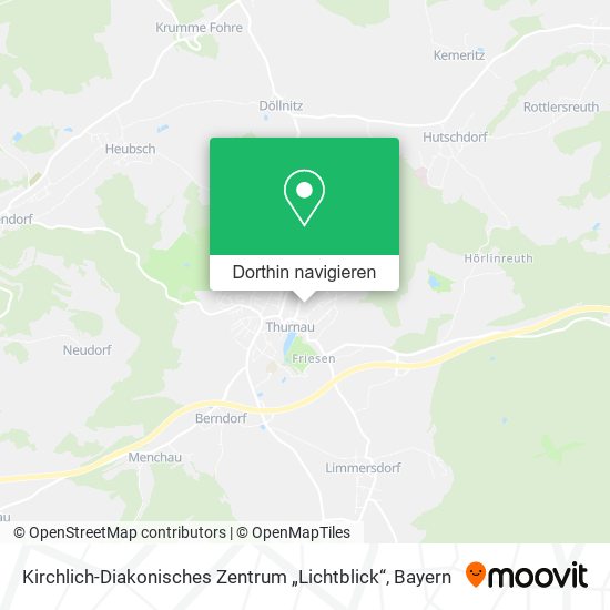 Kirchlich-Diakonisches Zentrum „Lichtblick“ Karte