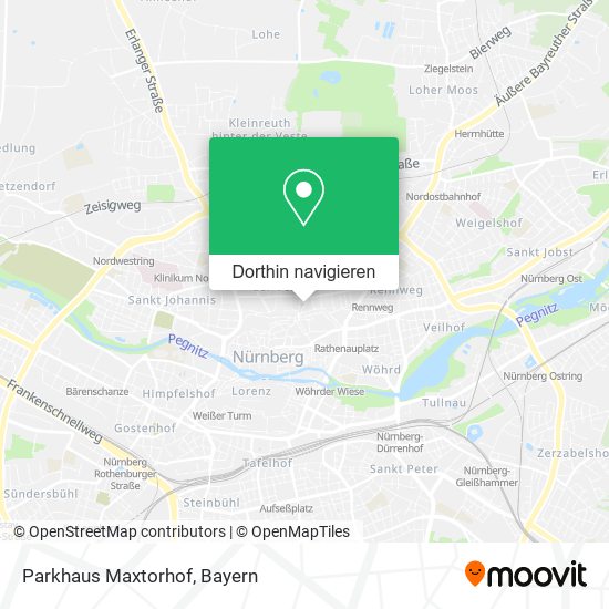 Parkhaus Maxtorhof Karte