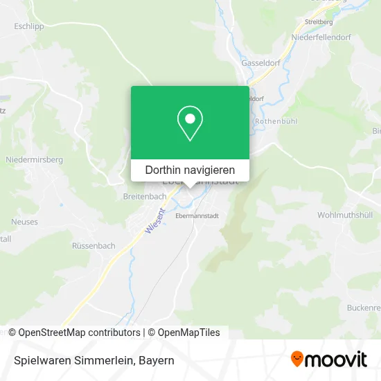 Spielwaren Simmerlein Karte