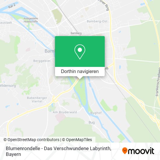 Blumenrondelle - Das Verschwundene Labyrinth Karte