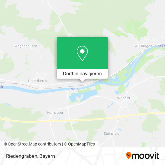 Riedengraben Karte
