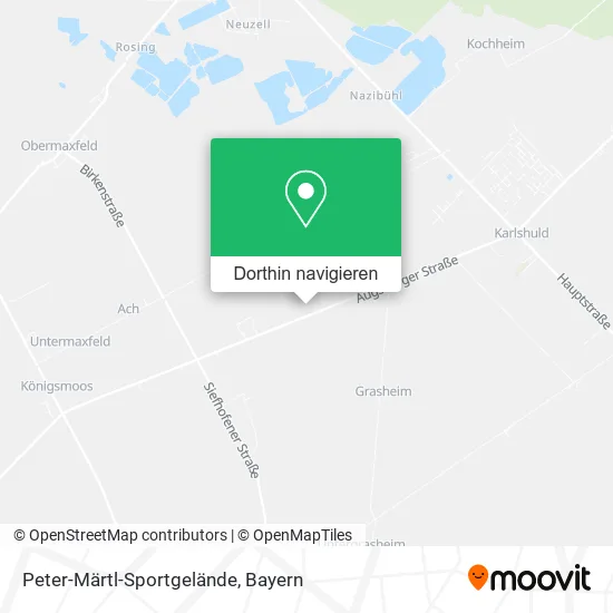 Peter-Märtl-Sportgelände Karte