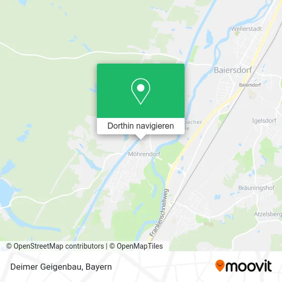 Deimer Geigenbau Karte