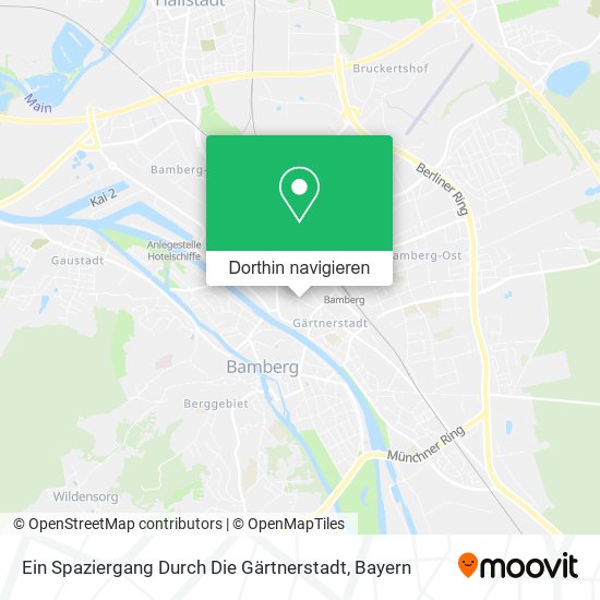 Ein Spaziergang Durch Die Gärtnerstadt Karte