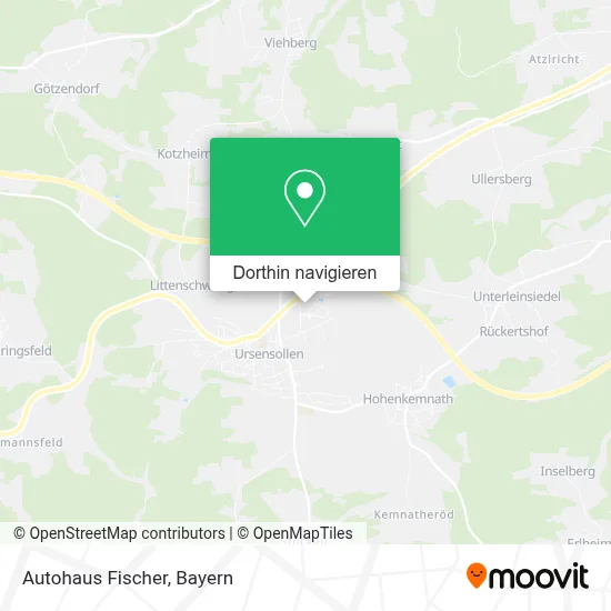 Autohaus Fischer Karte