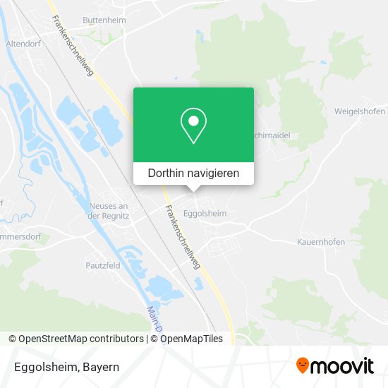 Eggolsheim Karte