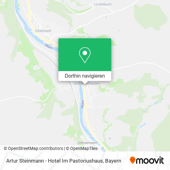Artur Steinmann - Hotel Im Pastoriushaus Karte