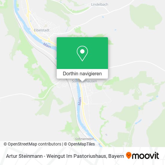 Artur Steinmann - Weingut Im Pastoriushaus Karte